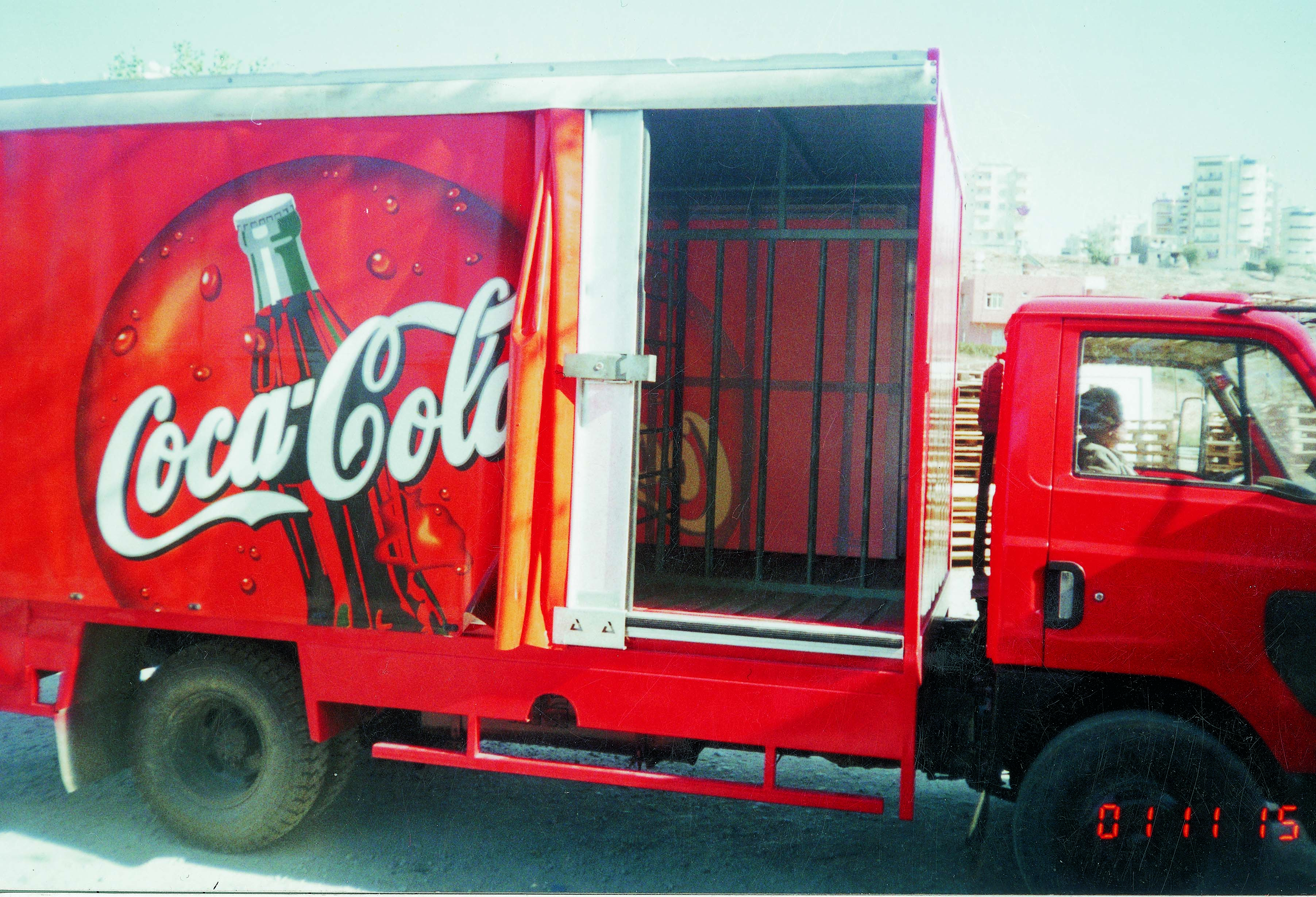 Сборная модель фургон Coca Cola