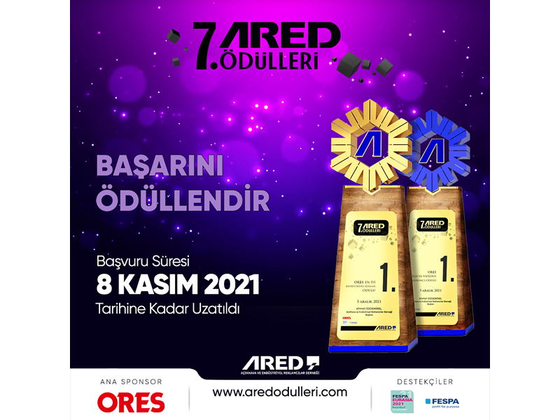 7. ARED Ödülleri’21 başvuruları uzatıldı