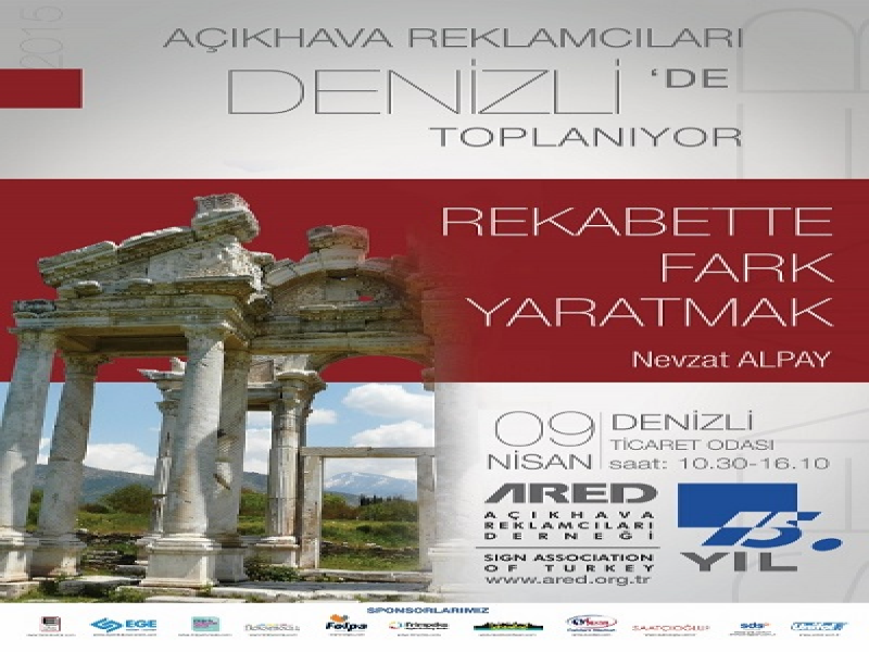 ARED 9 Nisan’da Denizli’de