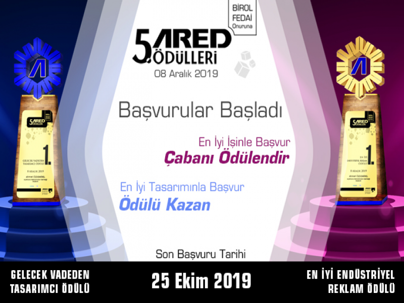 5. ARED Ödülleri Başvuruları Başladı!