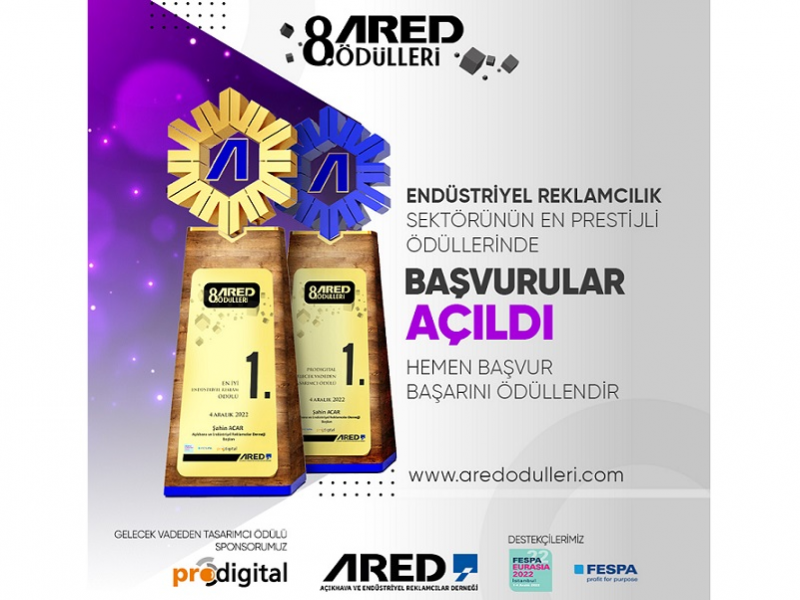 8. ARED Ödülleri’22 başvuruları başladı!