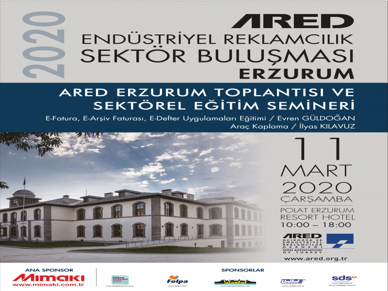 ARED Erzurum Toplantısı ve Sektörel Eğitim Semineri