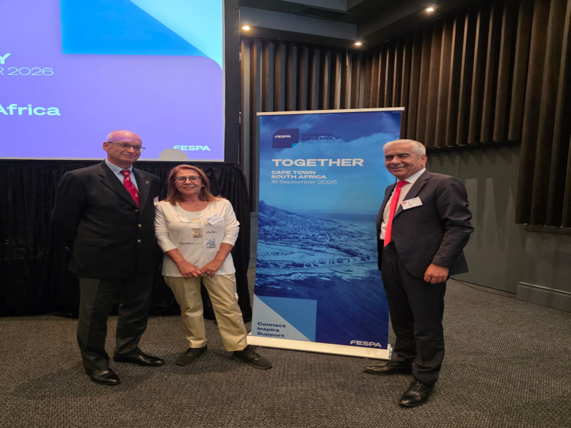 ARED FESPA 2026 Genel Kurulunda Türkiye’yi Temsil Etti