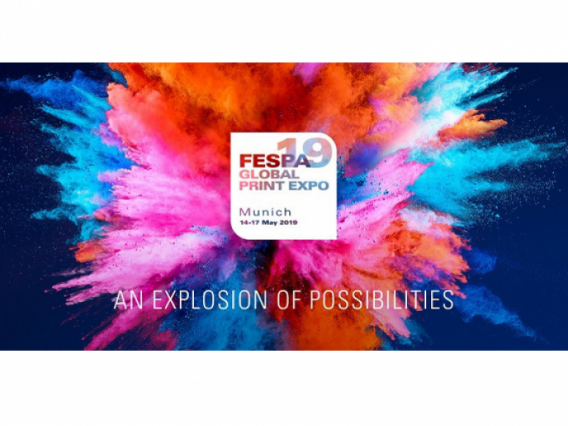 FESPA Global Print Expo 2019 ‘An Explosion of Possibilities’ Temasıyla Münih’te