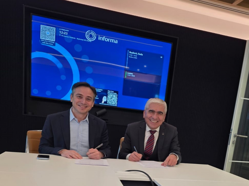 Açıkhava ve Endüstriyel Reklamcılar Derneği (ARED) ile Informa Markets arasında iş birliği protokolü imzalandı.