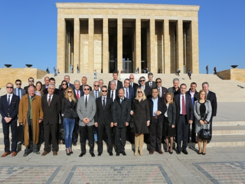 ARED ÜÇÜNCÜ DEFA ATATÜRK’ÜN HUZURUNDA