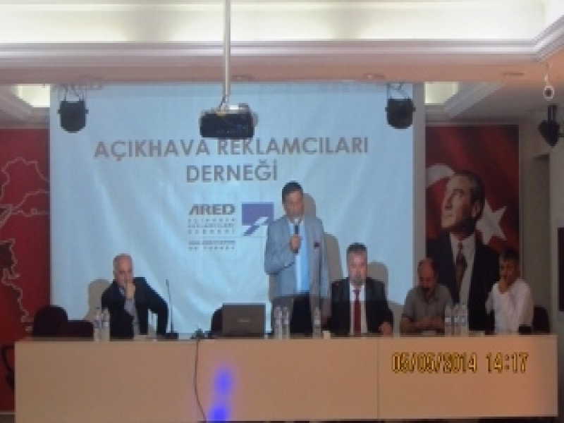 İzmir Mersinli T.E.M.L.’de ARED ve Endüstriyel Reklamcılık Tanıtım Toplantısı Yapıldı