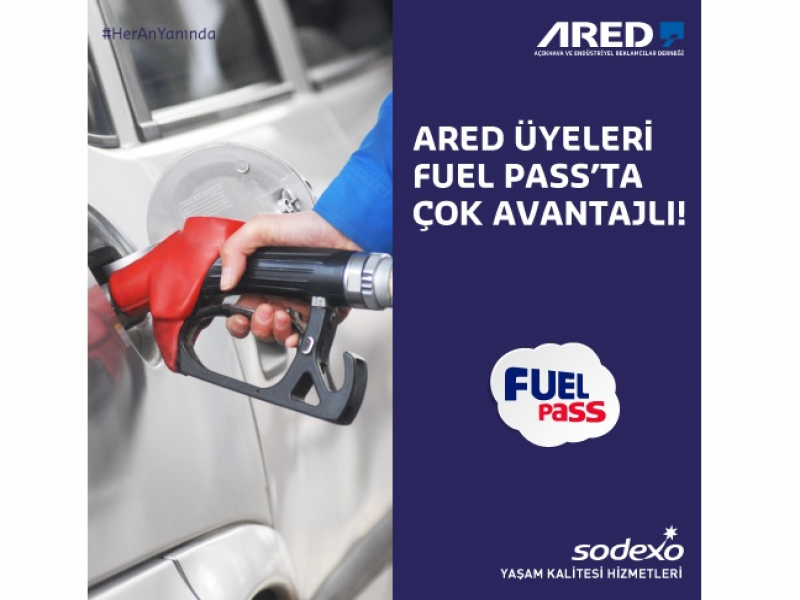 ARED üyeleri Sodexo Fuel Pass’ta çok avantajlı!