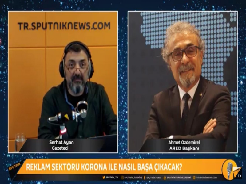 ARED Başkanı Ahmet Özdemirel Radyo Sputnik'te koronavirüsün sektörel etkilerini değerlendirdi