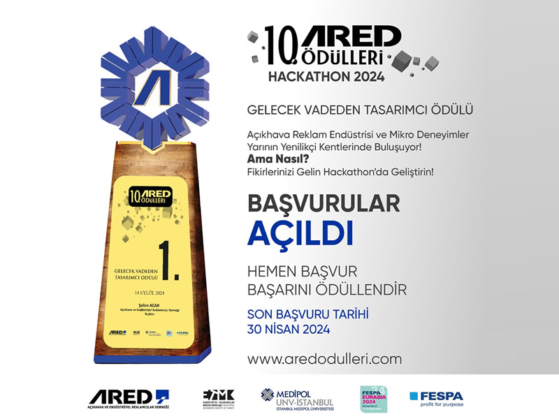 10. ARED Ödülleri'24 Gelecek Vadeden Tasarımcı Ödülü Başvuruları Açıldı!