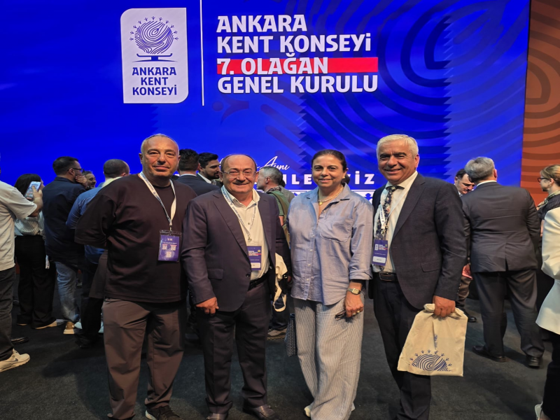 ARED, Ankara Kent Konseyi 7. Olağan Genel Kurulu’nda Temsil Edildi.