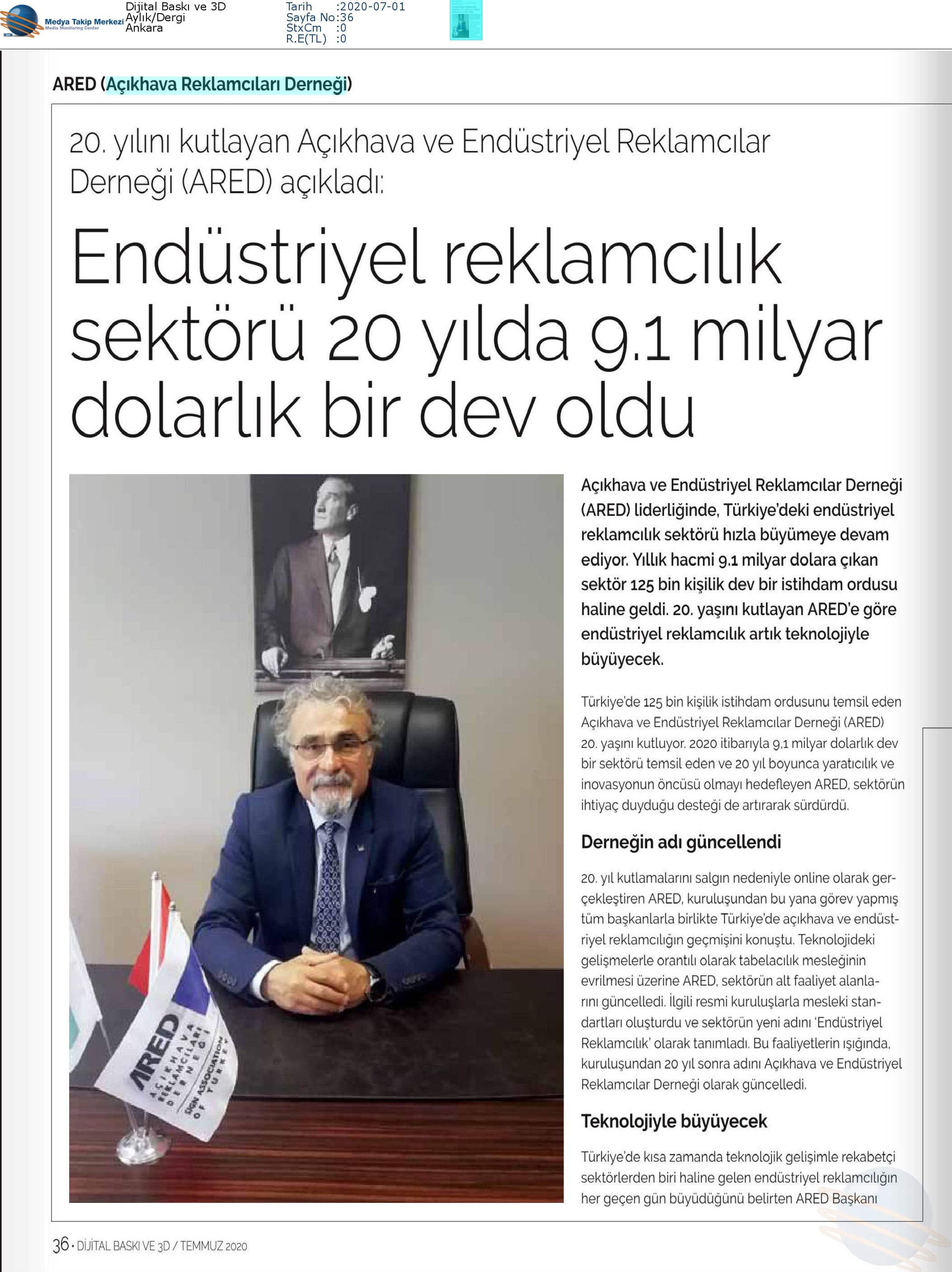 Endüstriyel reklamcılık sektörü 20 yılda 9.1 milyar dolarlık bir dev oldu