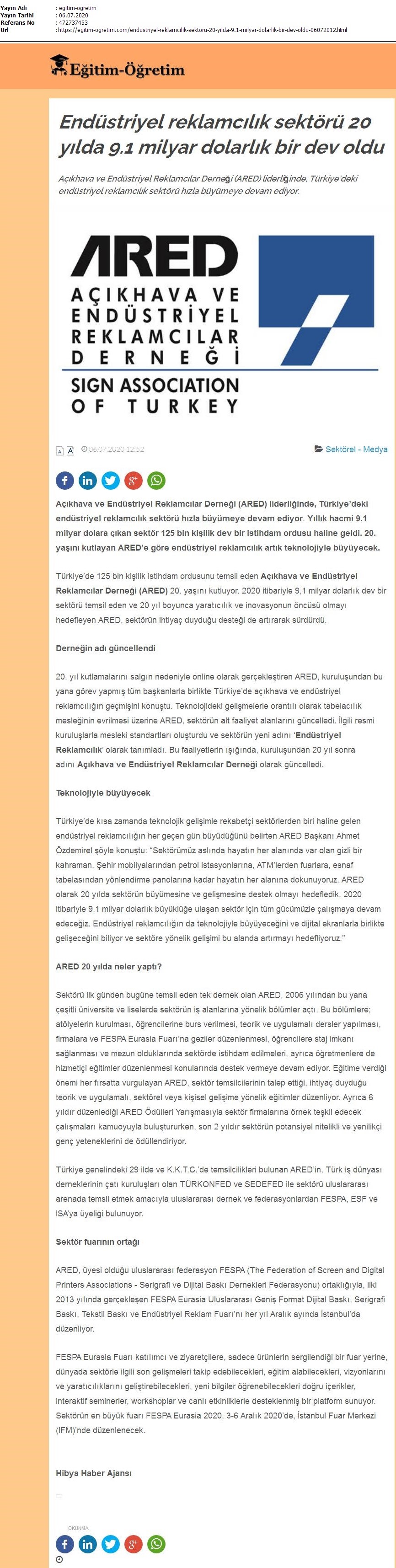 Endüstriyel reklamcılık sektörü 20 yılda 9.1 milyar dolarlık bir dev oldu