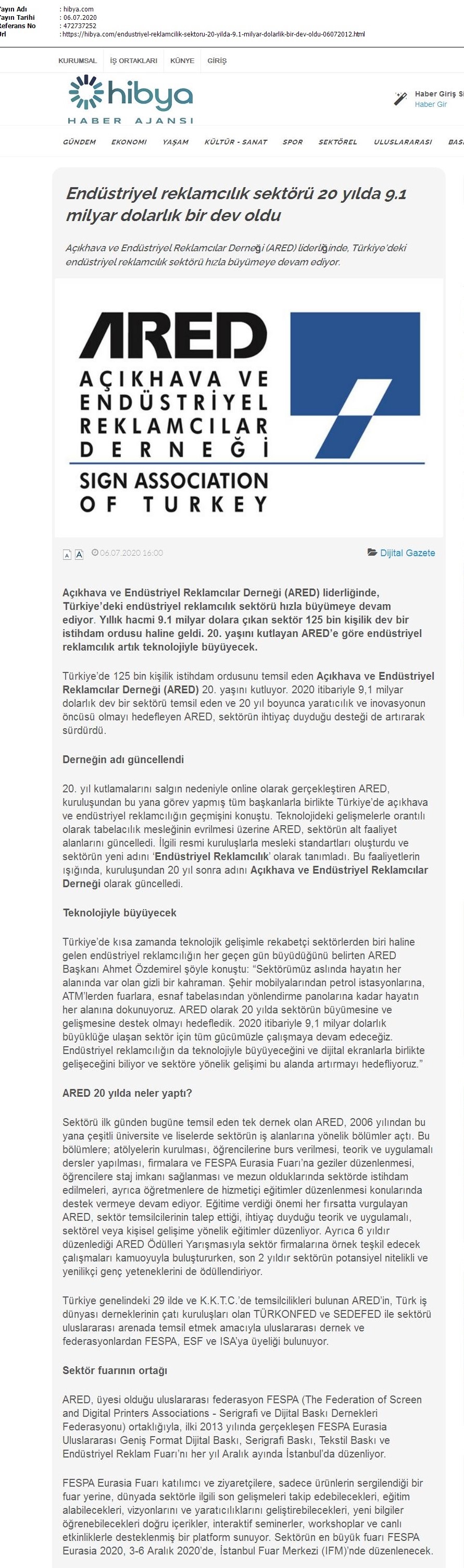 Endüstriyel reklamcılık sektörü 20 yılda 9.1 milyar dolarlık bir dev oldu