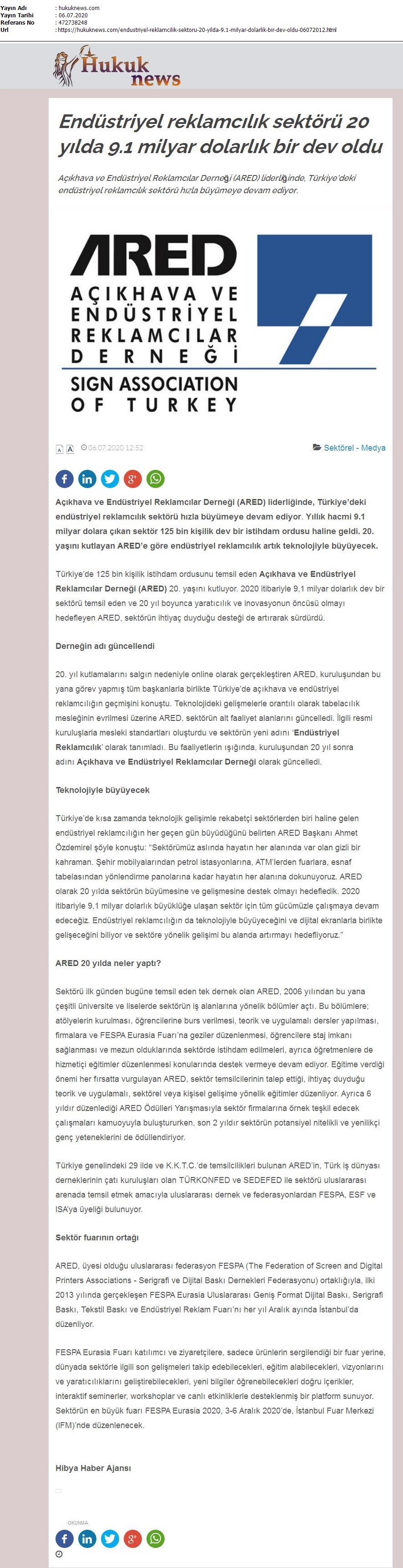 Endüstriyel reklamcılık sektörü 20 yılda 9.1 milyar dolarlık bir dev oldu