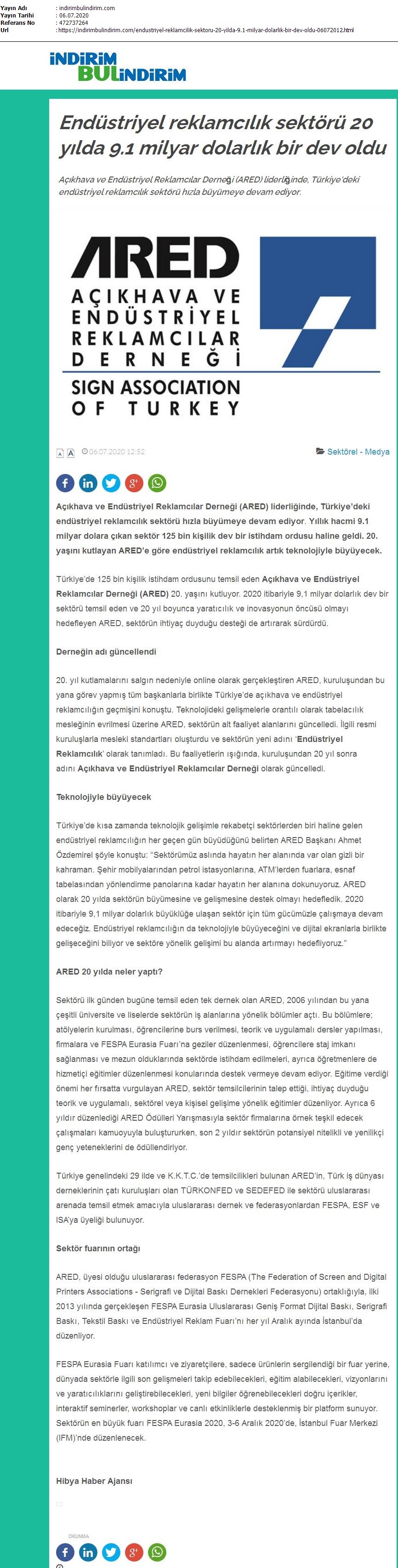 Endüstriyel reklamcılık sektörü 20 yılda 9.1 milyar dolarlık bir dev oldu