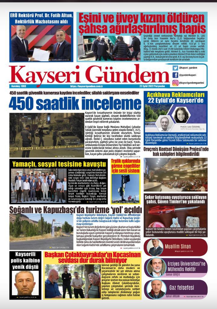 Açıkhava Reklamcıları 22 Eylül'de Kayseri'de
