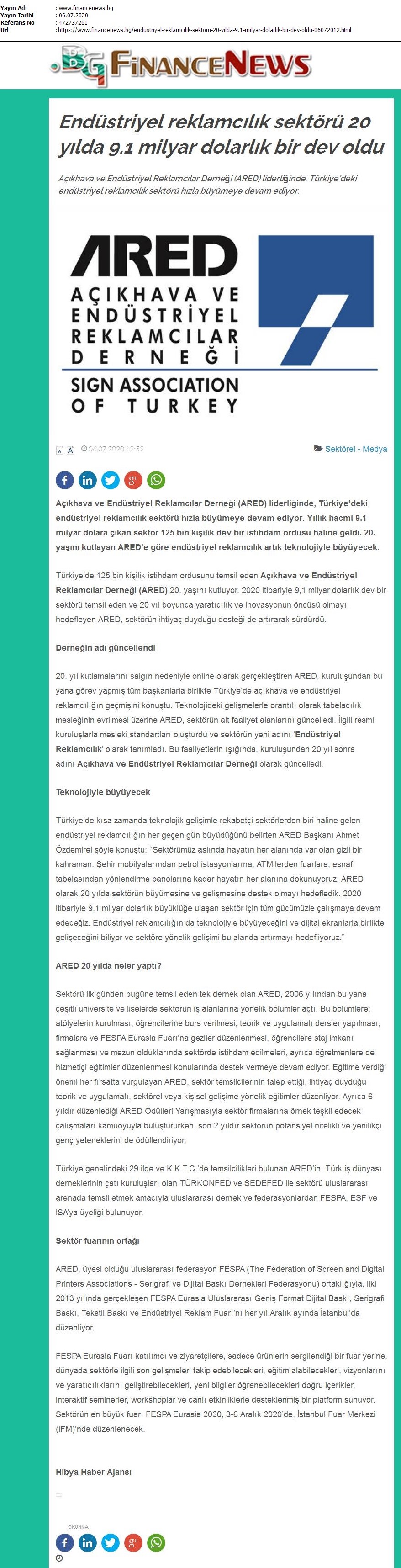 Endüstriyel reklamcılık sektörü 20 yılda 9.1 milyar dolarlık bir dev oldu