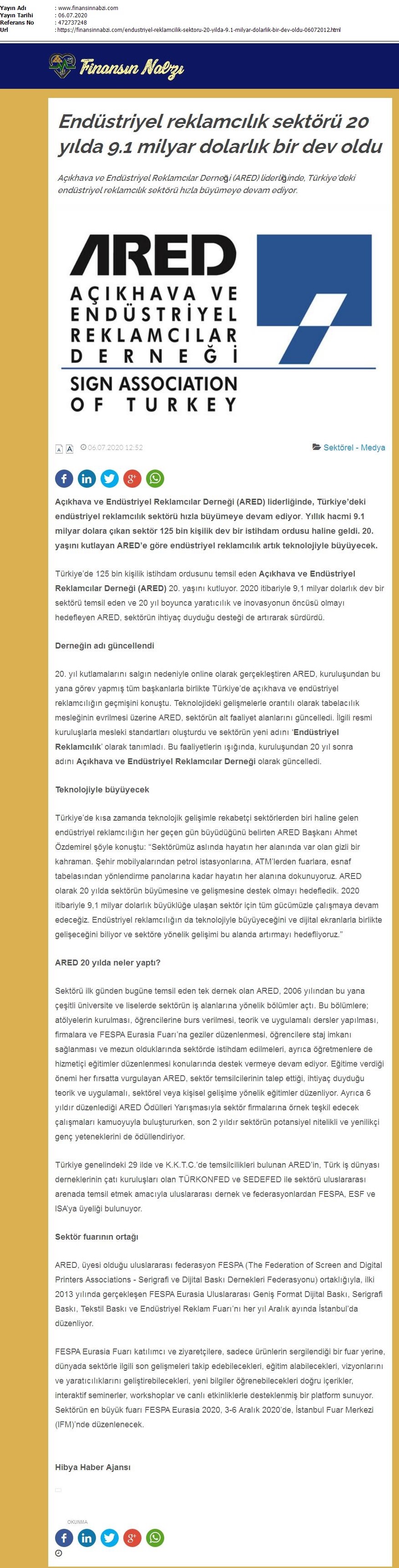 Endüstriyel reklamcılık sektörü 20 yılda 9.1 milyar dolarlık bir dev oldu