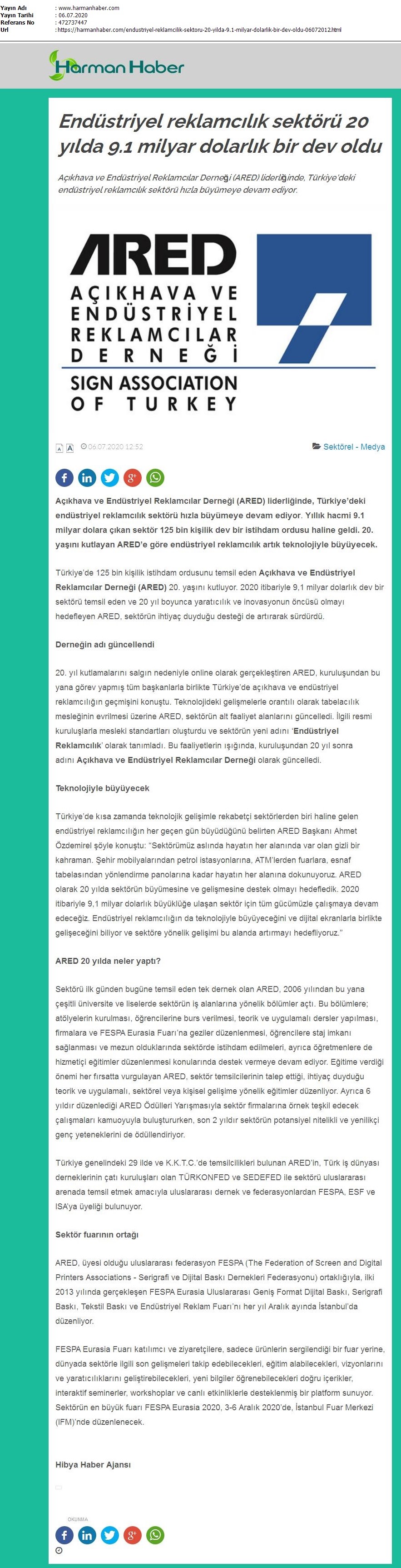 Endüstriyel reklamcılık sektörü 20 yılda 9.1 milyar dolarlık bir dev oldu