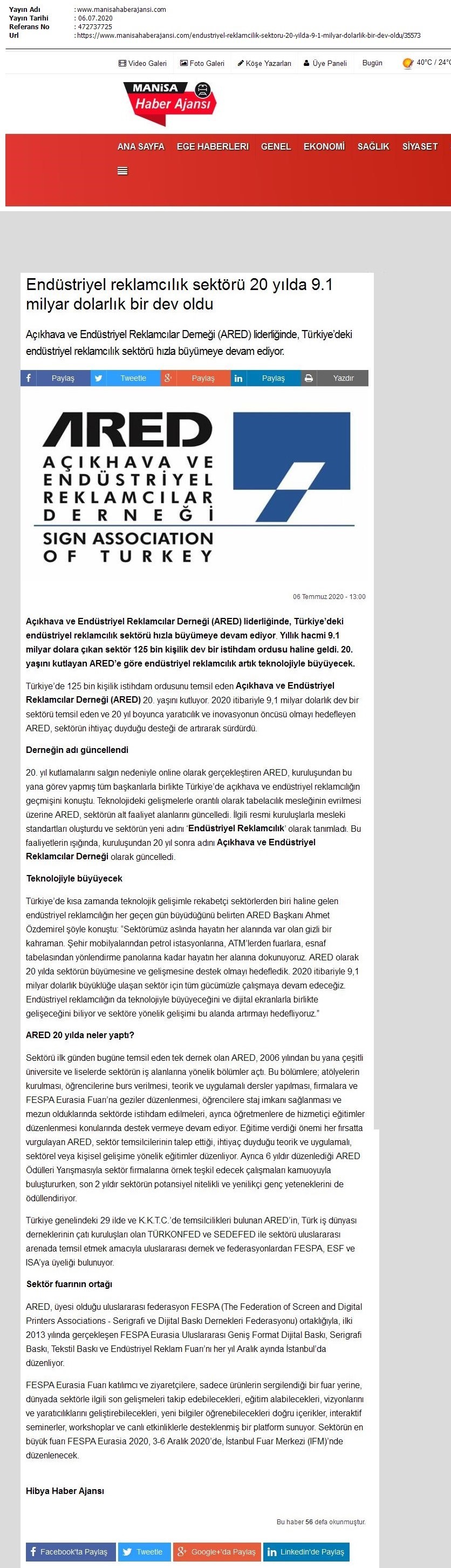 Endüstriyel reklamcılık sektörü 20 yılda 9.1 milyar dolarlık bir dev oldu