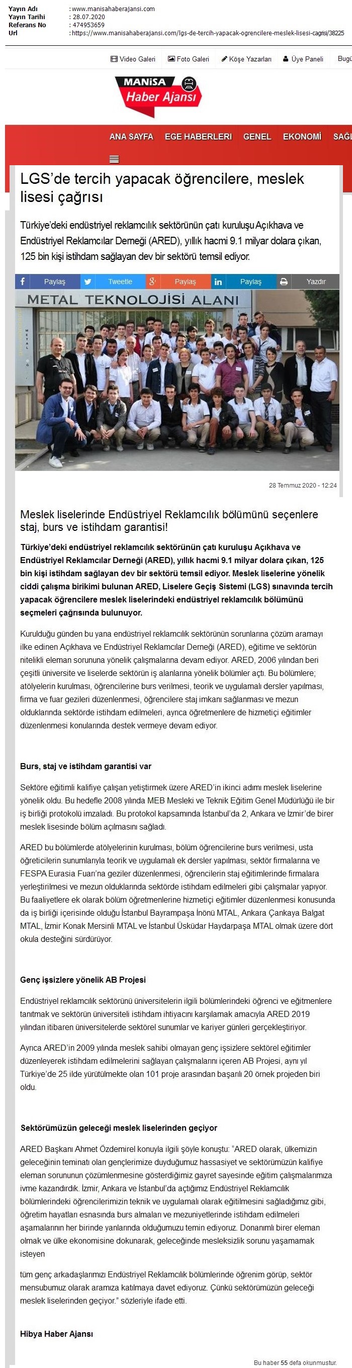 LGS’de tercih yapacak öğrencilere, meslek lisesi çağrısı...