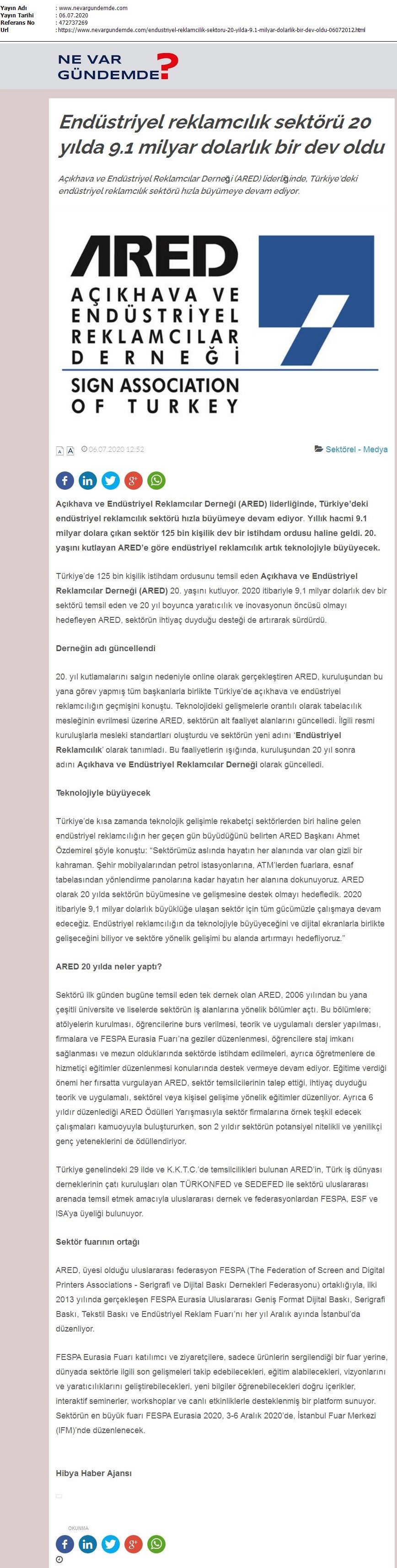 Endüstriyel reklamcılık sektörü 20 yılda 9.1 milyar dolarlık bir dev oldu