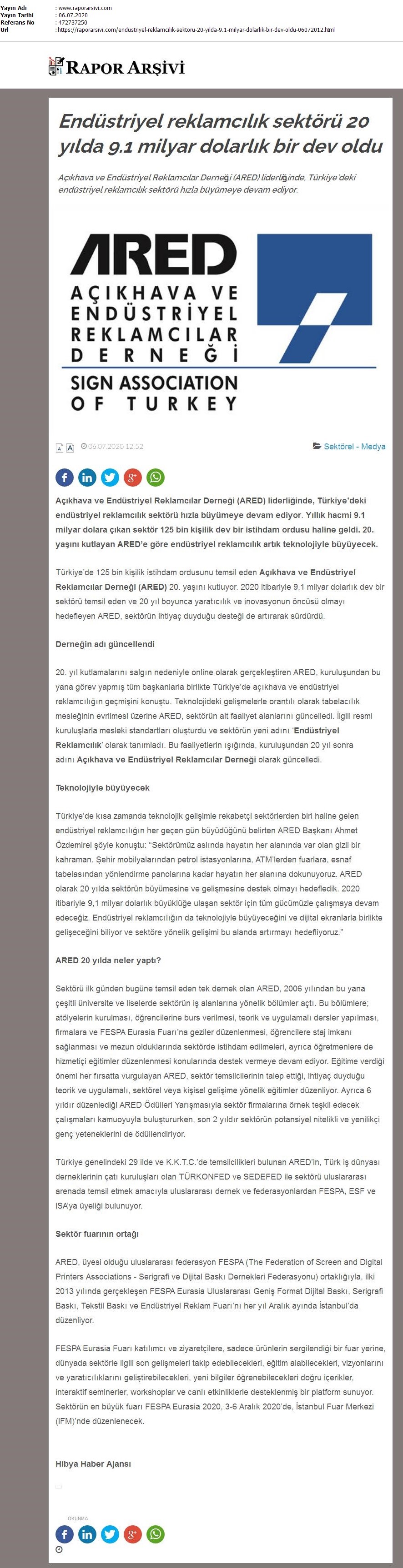 Endüstriyel reklamcılık sektörü 20 yılda 9.1 milyar dolarlık bir dev oldu