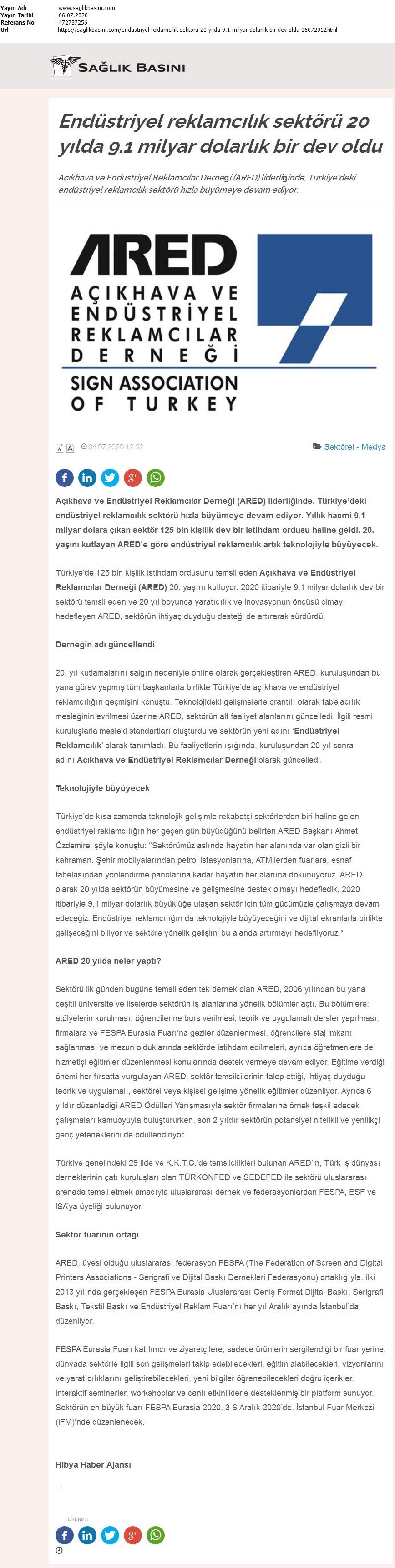 Endüstriyel reklamcılık sektörü 20 yılda 9.1 milyar dolarlık bir dev oldu